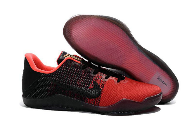 New Arrivals Sneakers Nike Kobe 11 Black Univeristy Red Black